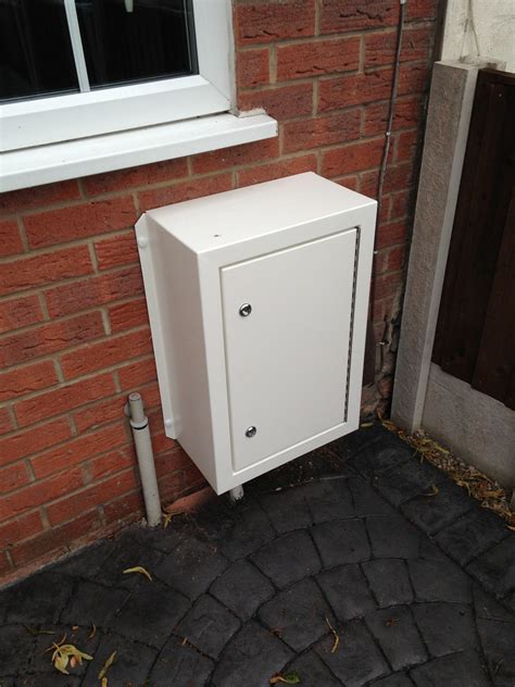 built in electric meter box|replacement electricity meter box.